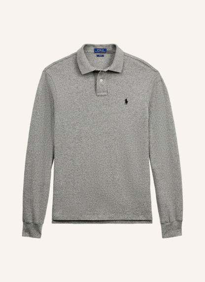 POLO RALPH LAUREN Piqué-Poloshirt Slim Fit – GRAU