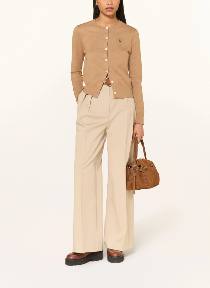 POLO RALPH LAUREN Strickjacke – CAMEL
