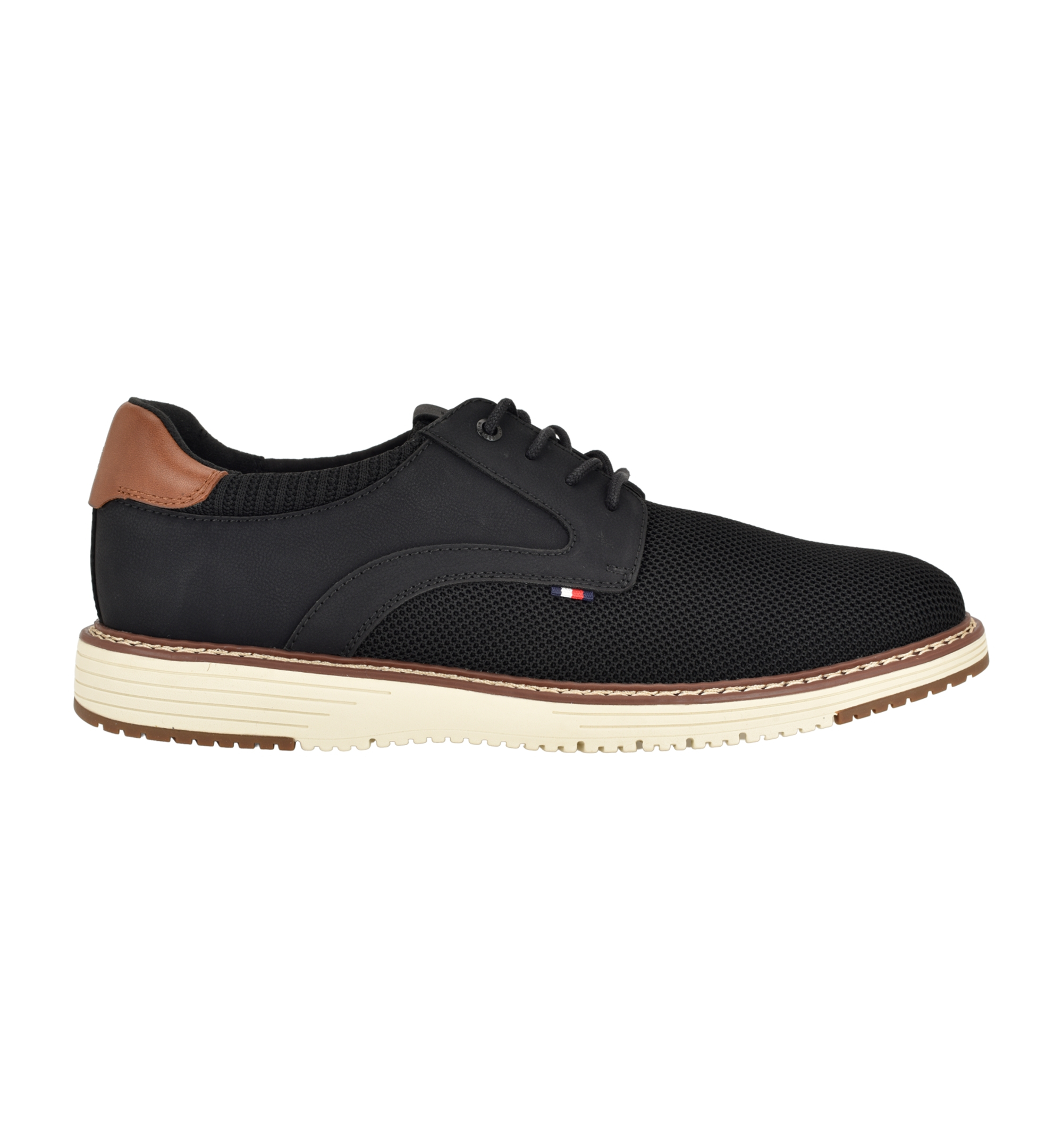 Tommy Hilfiger Men's Helky Dress Casual Lace-Up Oxford Shoes - Black