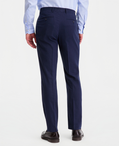 Tommy Hilfiger Men's Modern-Fit Linen Pants - Navy