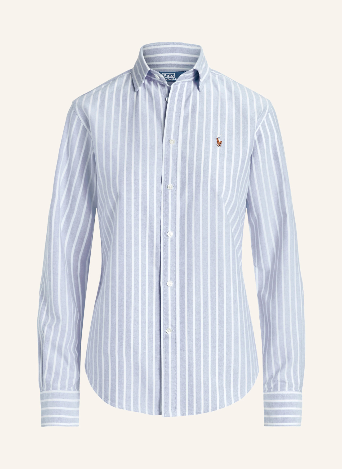 POLO RALPH LAUREN Hemdbluse – HELLBLAU / WEISS