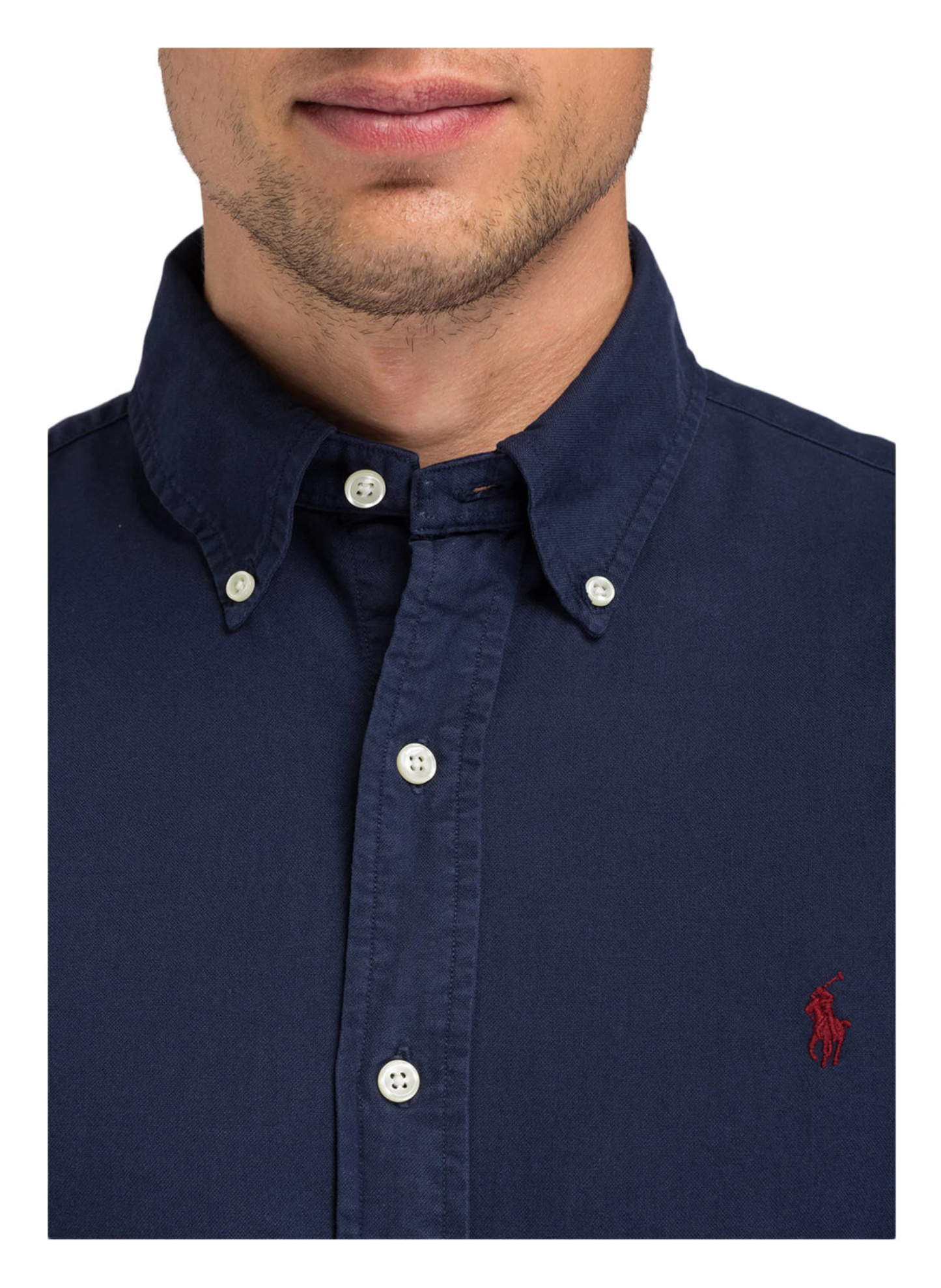 POLO RALPH LAUREN Hemd Slim Fit – DUNKELBLAU