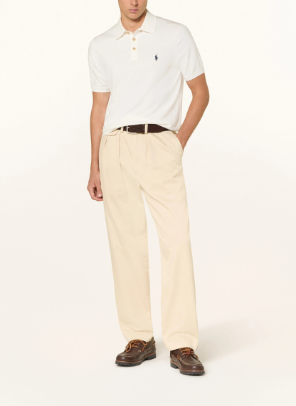 POLO RALPH LAUREN Strick-Poloshirt – WEISS
