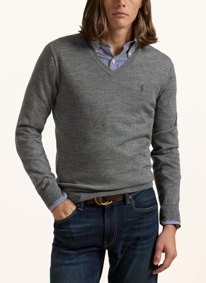 POLO RALPH LAUREN Pullover – GRAU