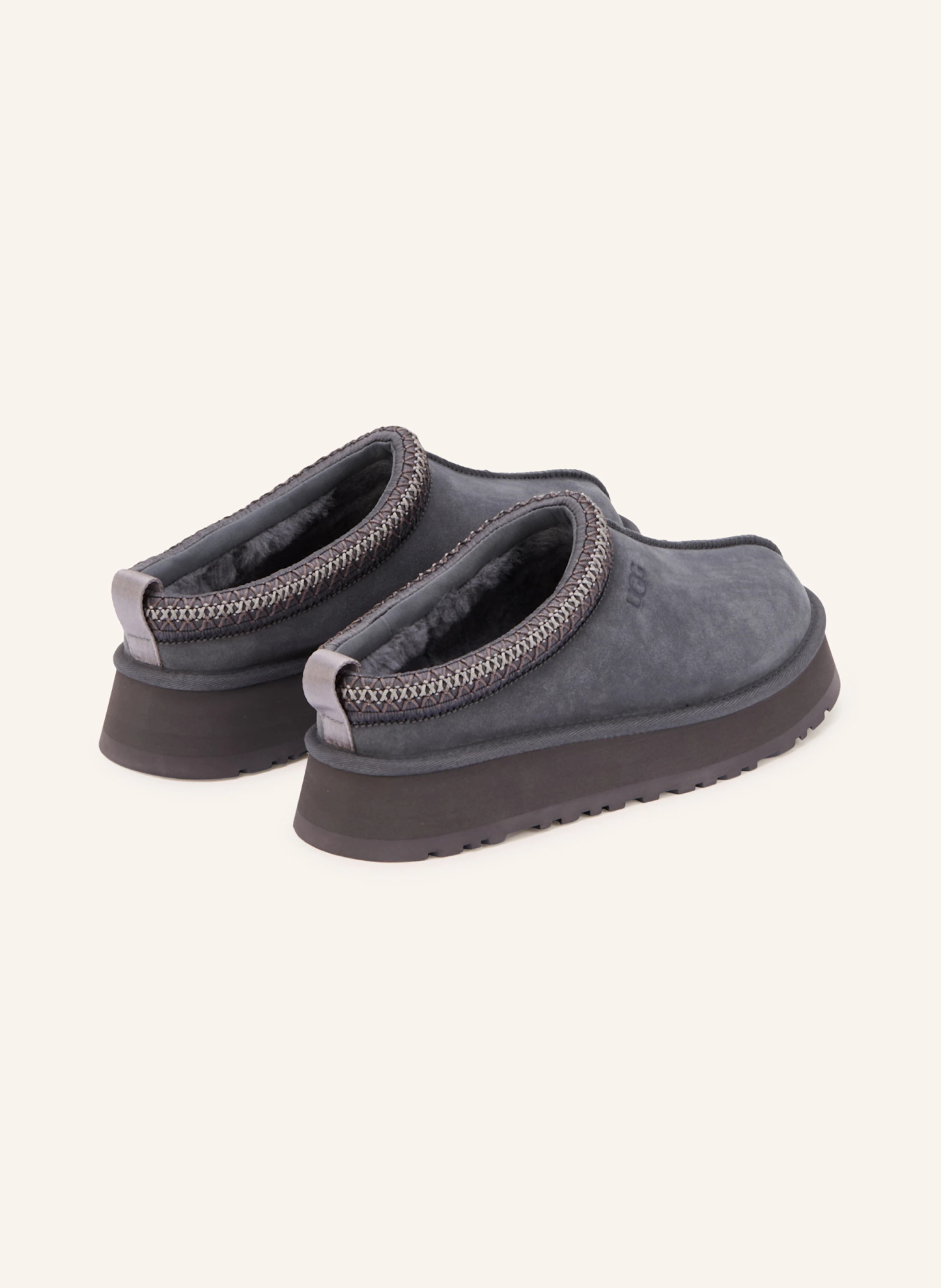 UGG Plateau-Pantoletten TAZZ – GRAU