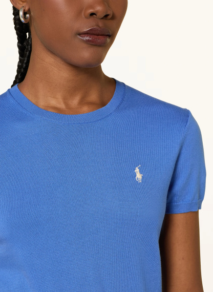 POLO RALPH LAUREN Strickshirt – BLAU