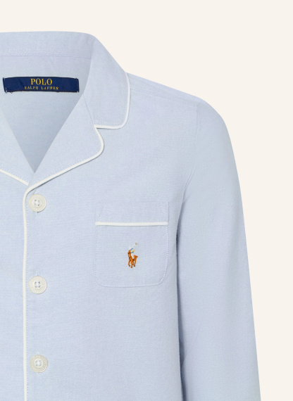 POLO RALPH LAUREN Schlafanzug – HELLBLAU