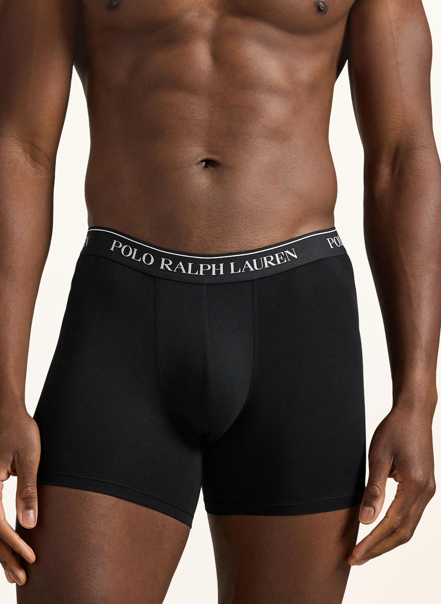 POLO RALPH LAUREN 3er-Pack Boxershorts – SCHWARZ / WEISS / GRAU