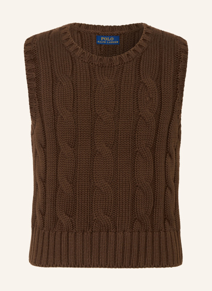 POLO RALPH LAUREN Pullunder – BRAUN