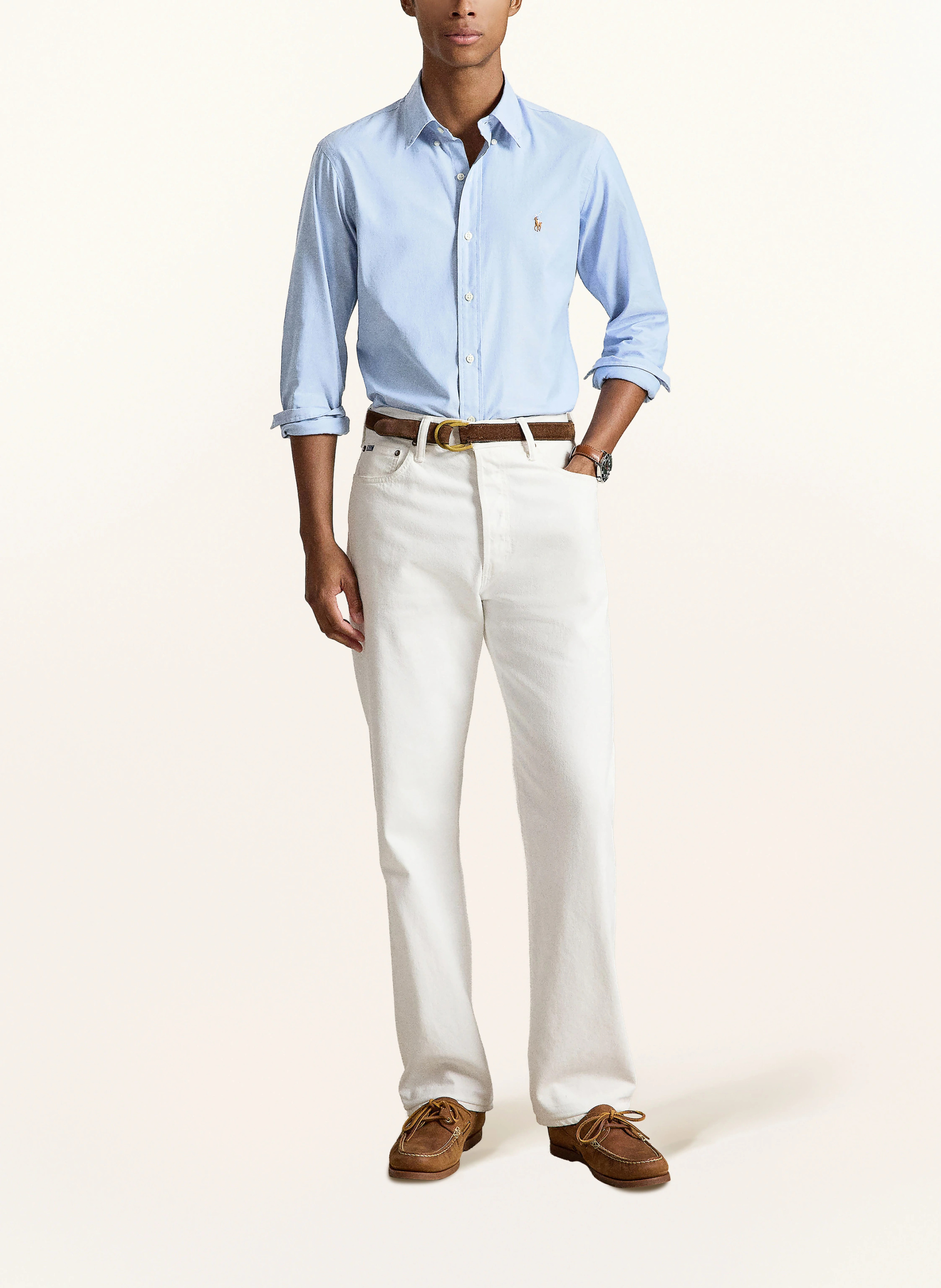 POLO RALPH LAUREN Hemd Custom Fit – HELLBLAU