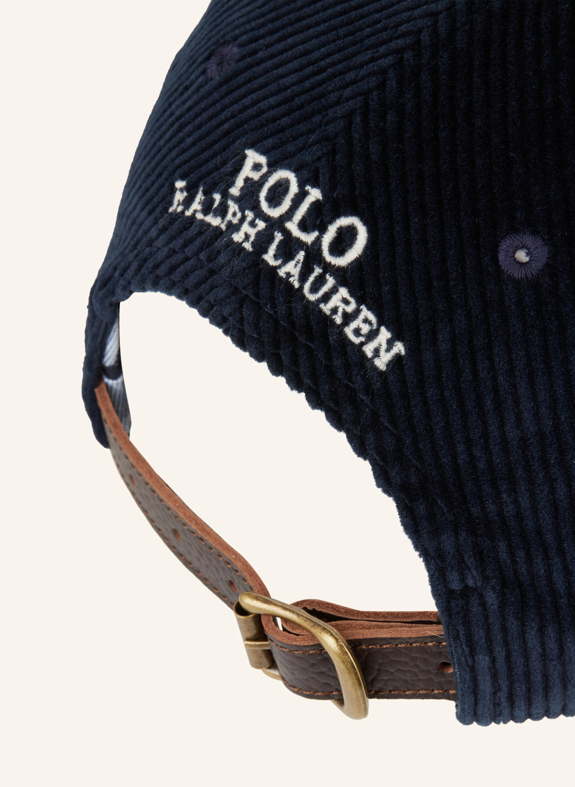 POLO RALPH LAUREN Cord-Cap – DUNKELBLAU