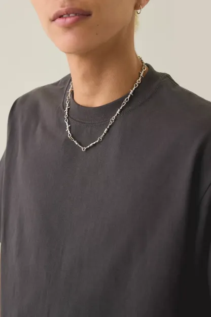 Shaka Wear 7.5oz Heavyweight Cropped Tee - Charcoal