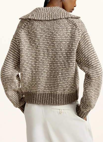 POLO RALPH LAUREN Pullover – GRAU / CREME
