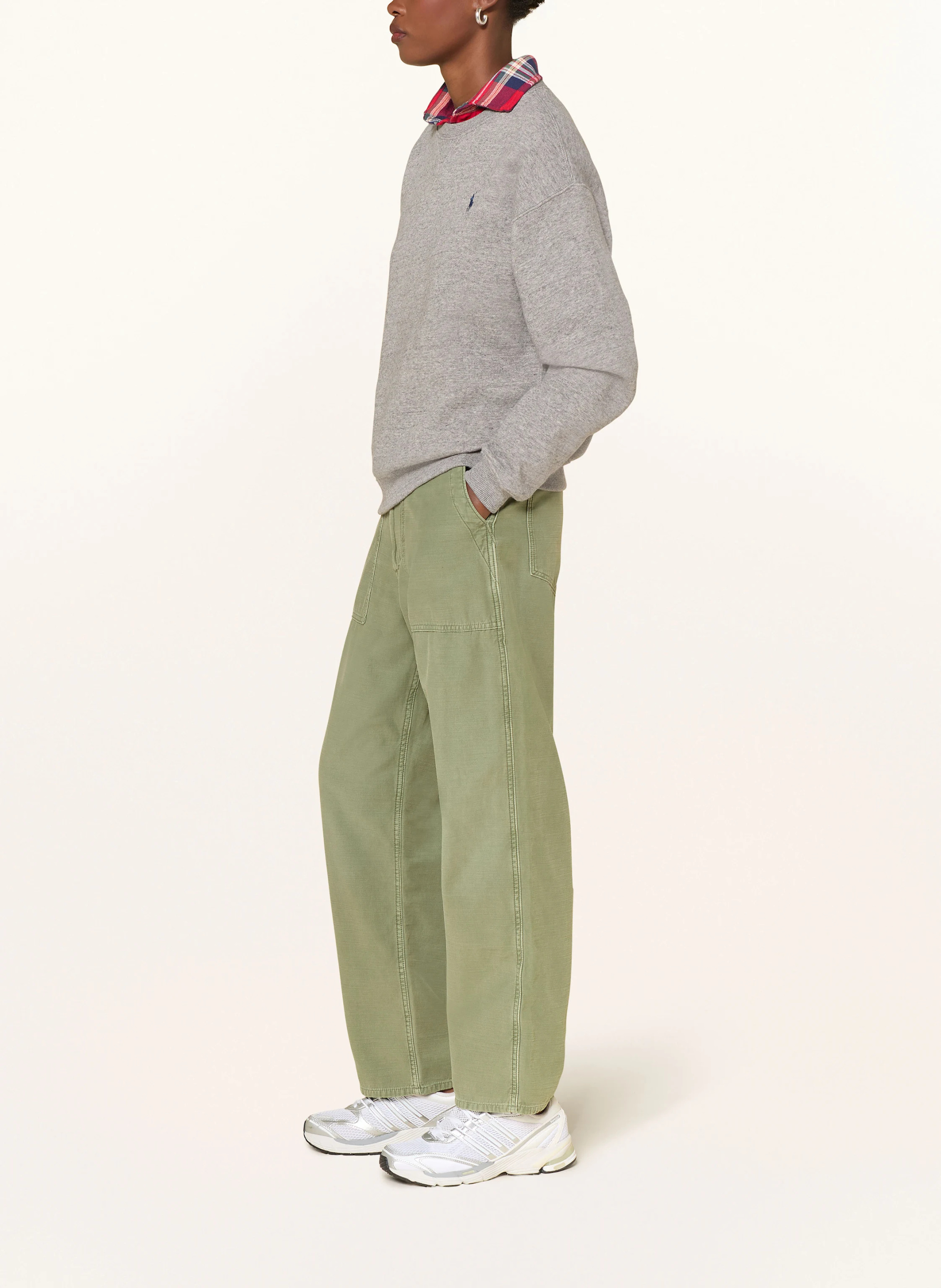 POLO RALPH LAUREN Hose RICKY – HELLGRÜN