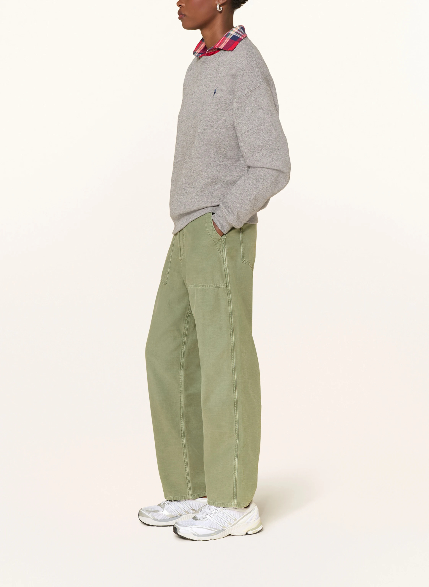 POLO RALPH LAUREN Hose RICKY – HELLGRÜN