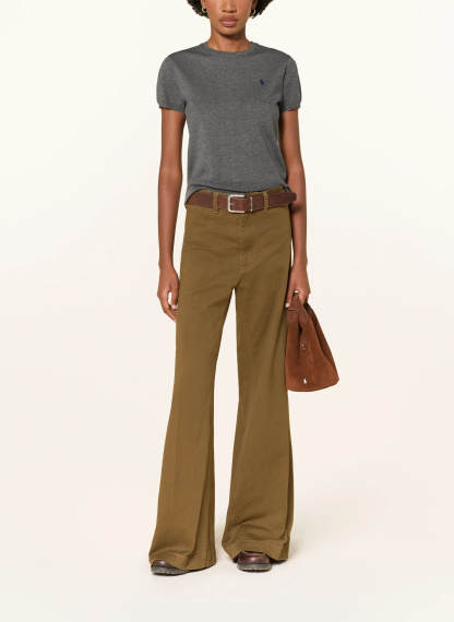 POLO RALPH LAUREN Strickshirt – DUNKELGRAU