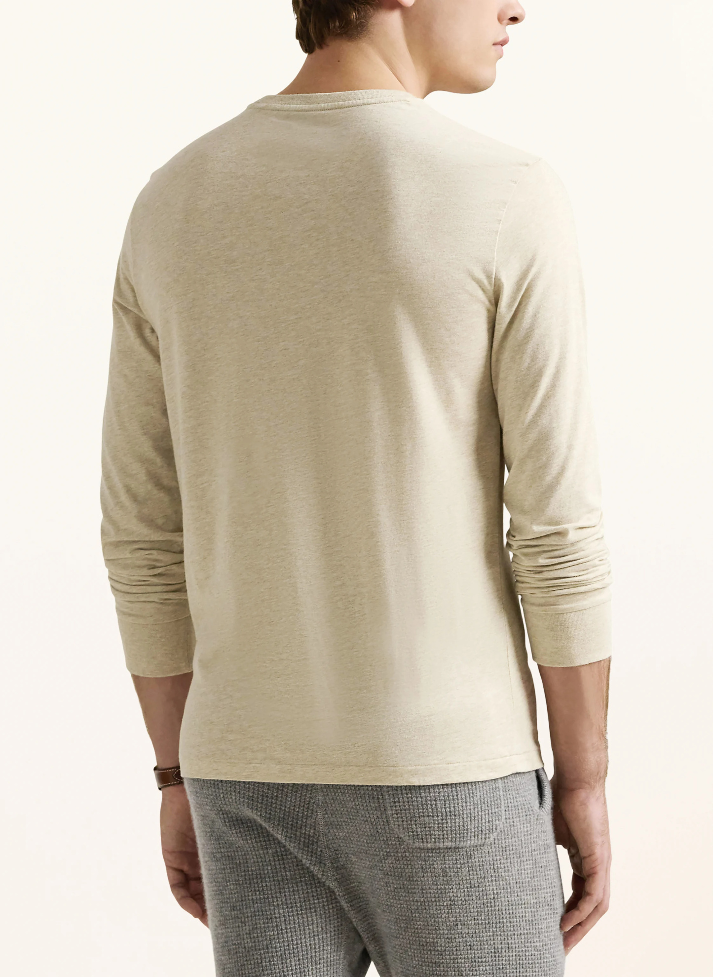 POLO RALPH LAUREN Longsleeve – HELLBRAUN