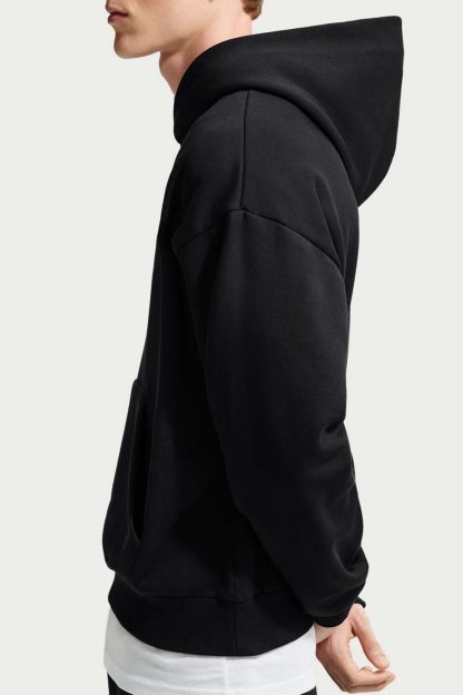 Nike Solo Fleece Hoodie Sweatshirt - Black/Sail