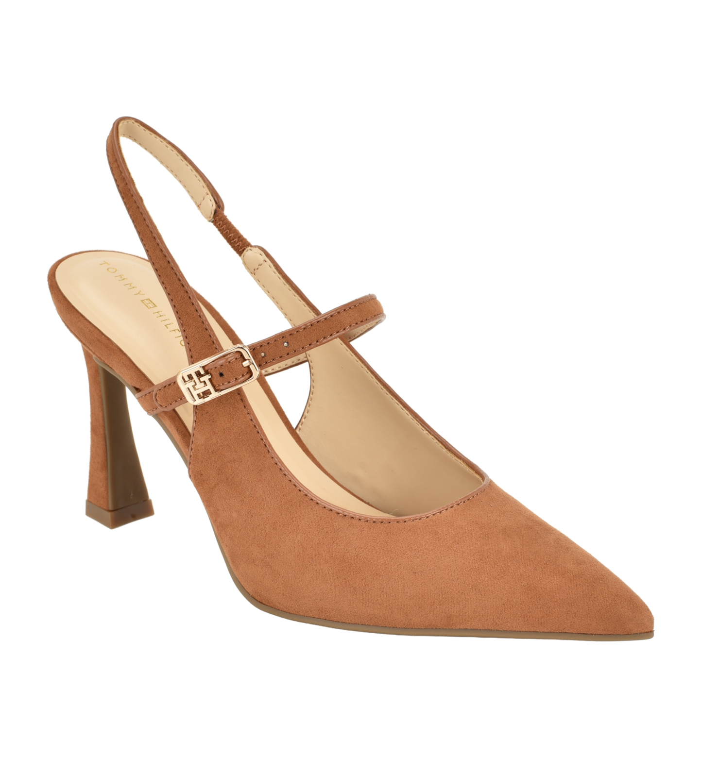 Tommy Hilfiger Women's Dearie Mary Jane Slingback Pumps - Medium Brown