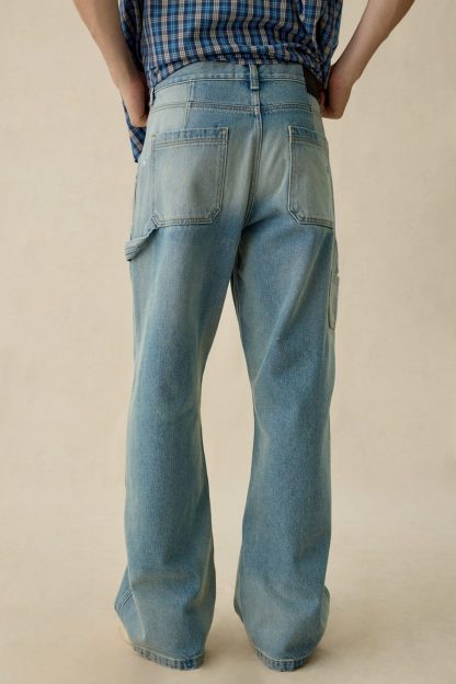 BDG Nitro Double Knee Baggy Fit Jeans - Titanium