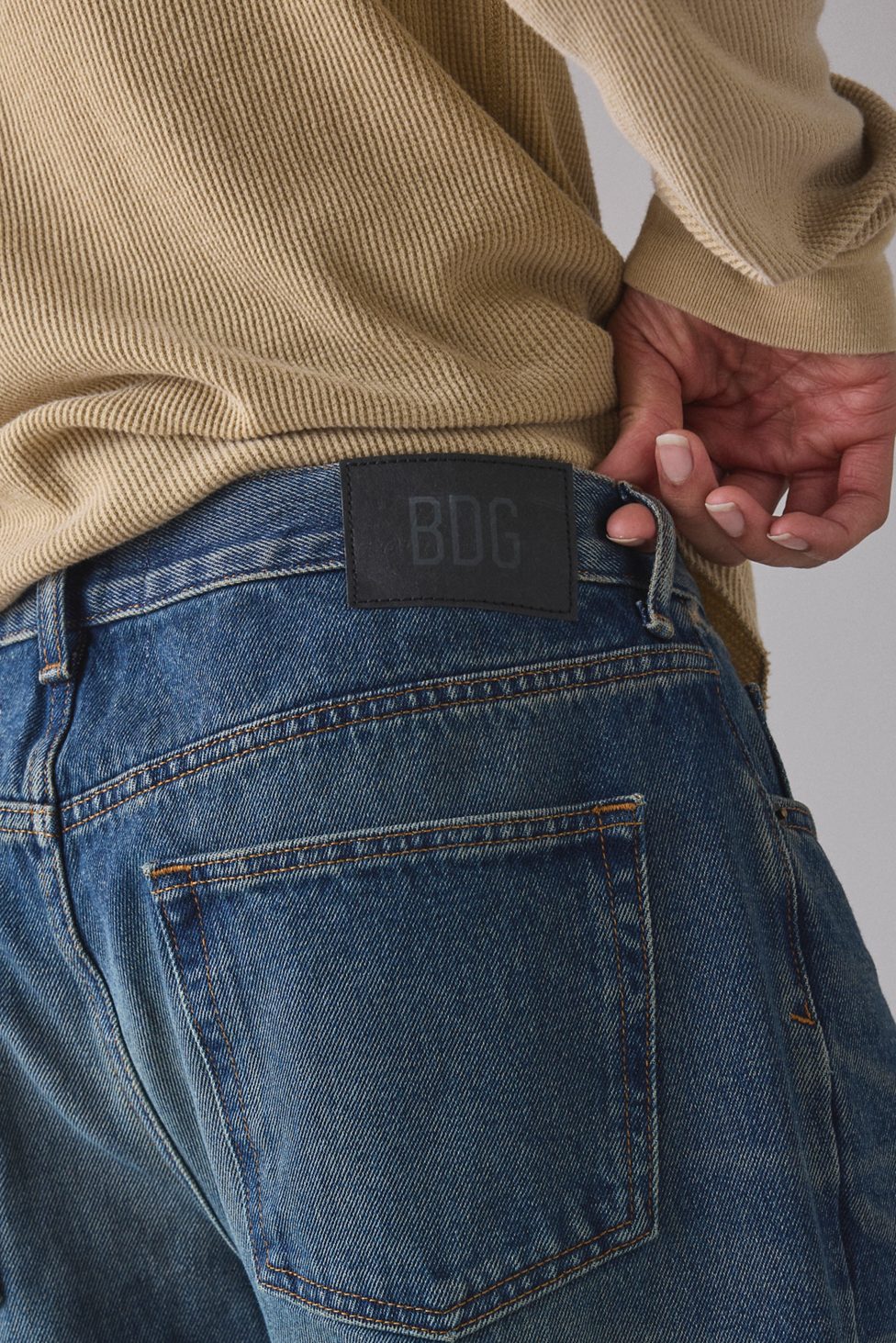 BDG Nitro Baggy Fit Jeans - Estate Wash