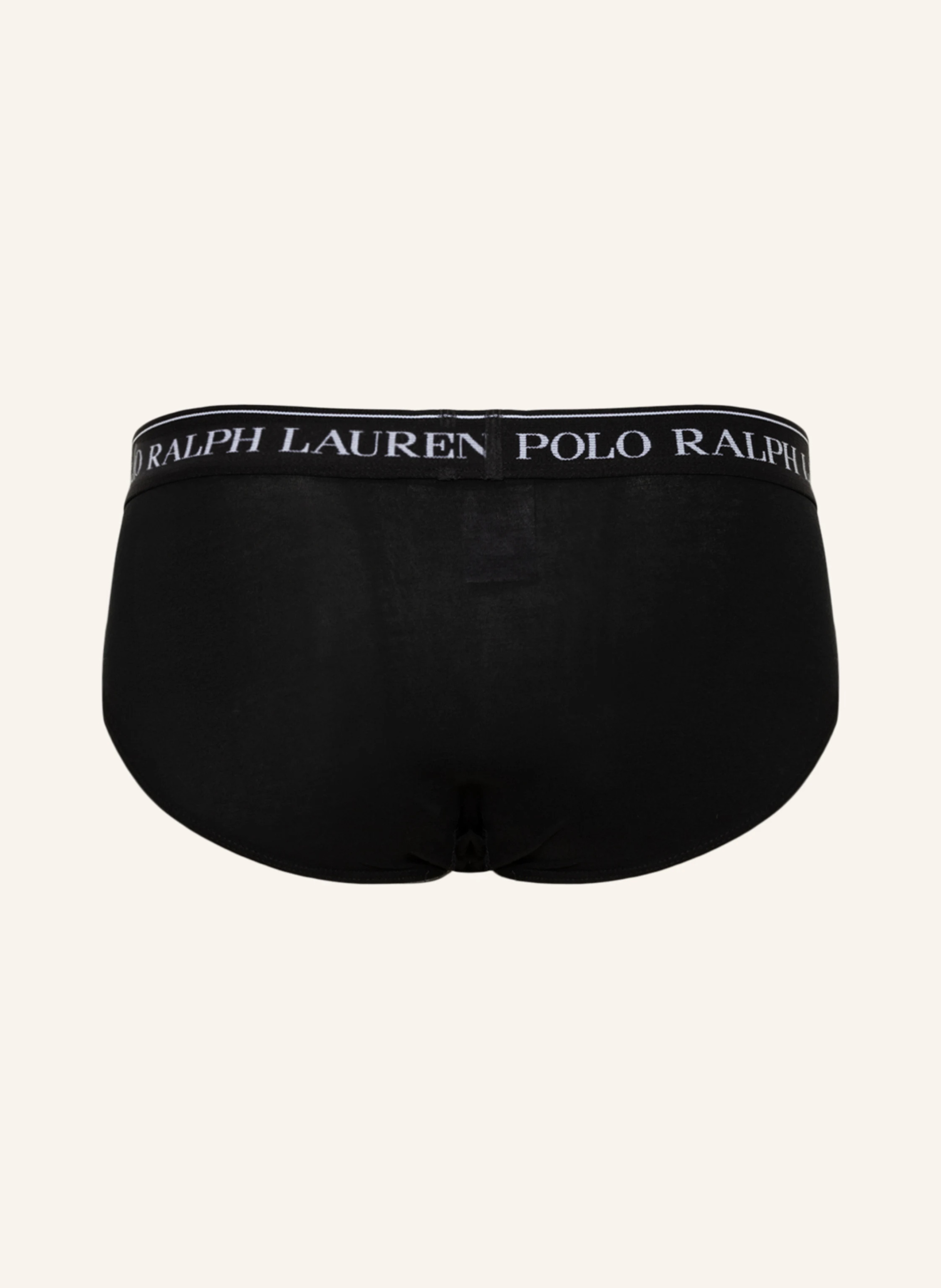 POLO RALPH LAUREN 3er-Pack Slips – SCHWARZ / WEISS / GRAU
