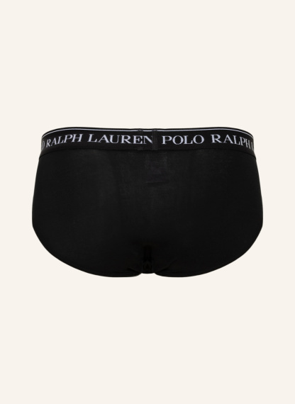 POLO RALPH LAUREN 3er-Pack Slips – SCHWARZ / WEISS / GRAU