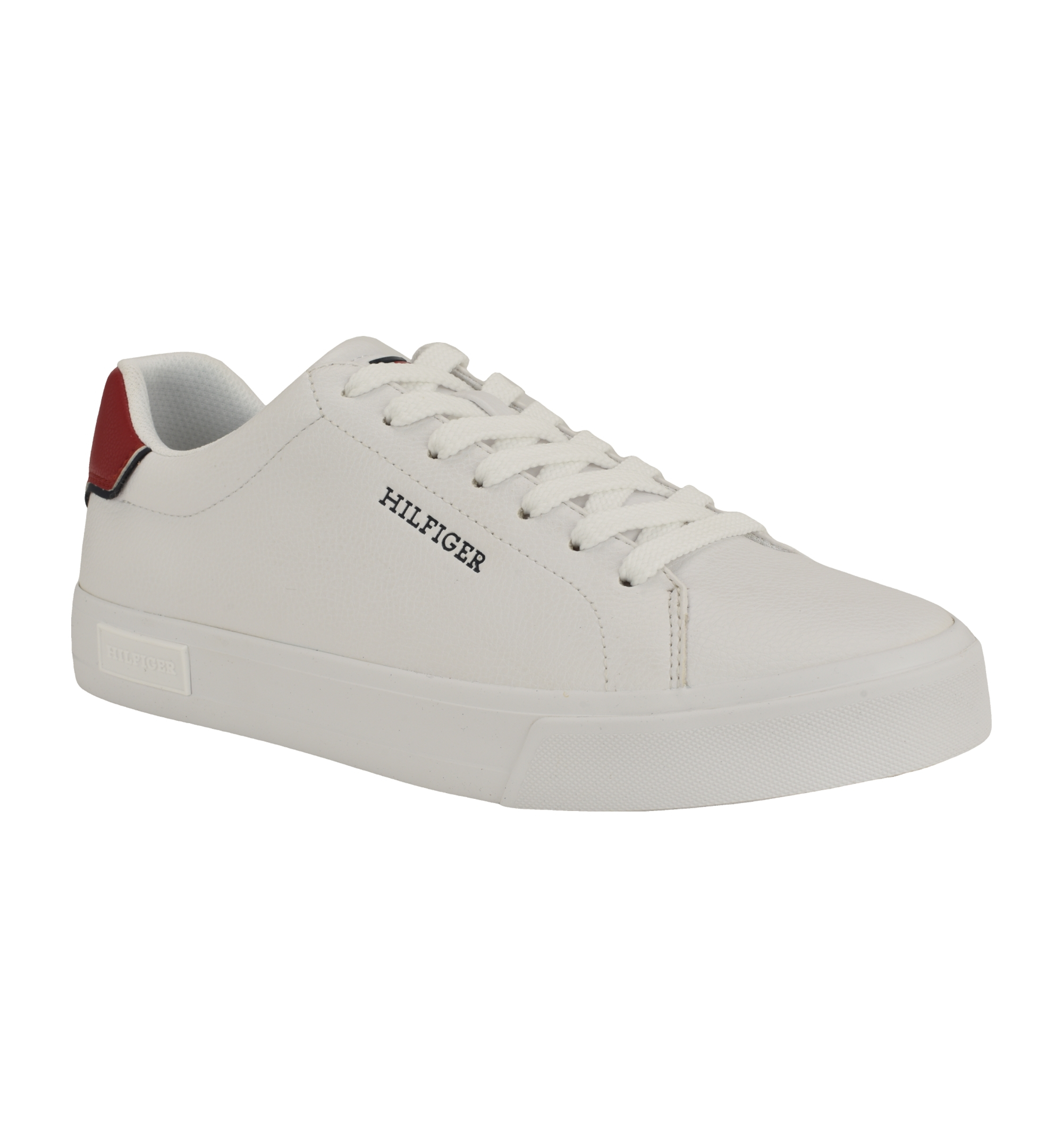 Tommy Hilfiger Men's Rawly Fashion Athletic Sneakers - White/Red