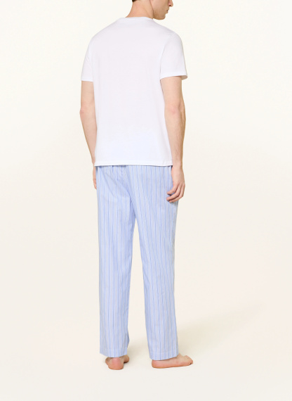 POLO RALPH LAUREN Schlafanzug – WEISS / HELLBLAU / BLAU