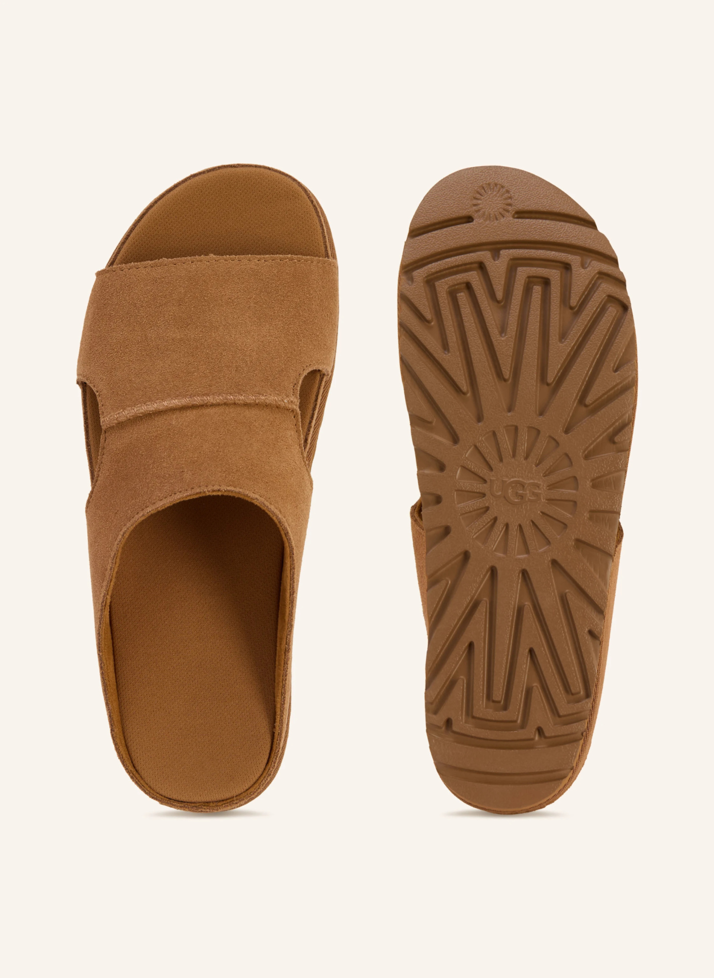UGG Pantoletten GOLDENSTAR HI – CAMEL