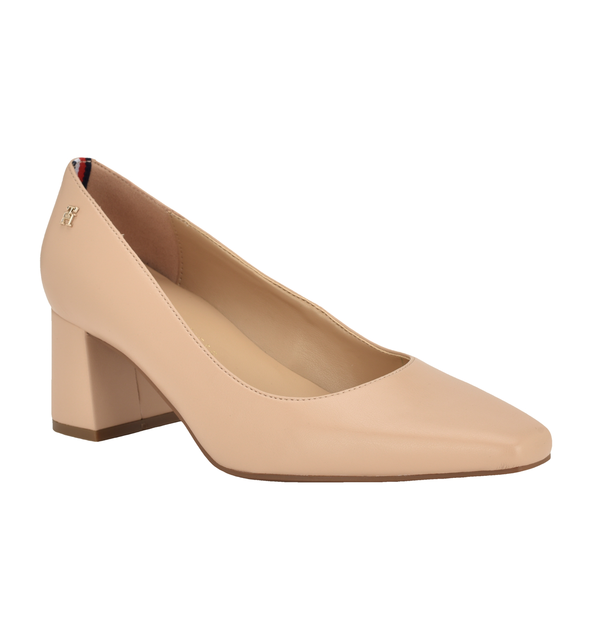 Tommy Hilfiger Women's Opheili Classic Block Heel Pumps - Ivory