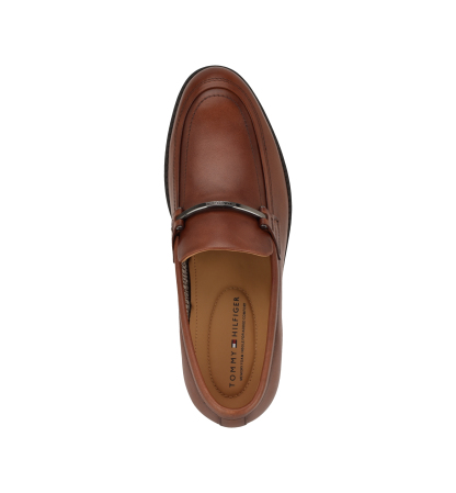 Tommy Hilfiger Men's Jezzon Leather Dress Loafers - Dark Natural Leather