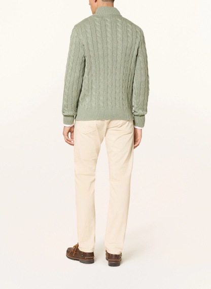 POLO RALPH LAUREN Troyer – HELLGRÜN / DUNKELBLAU