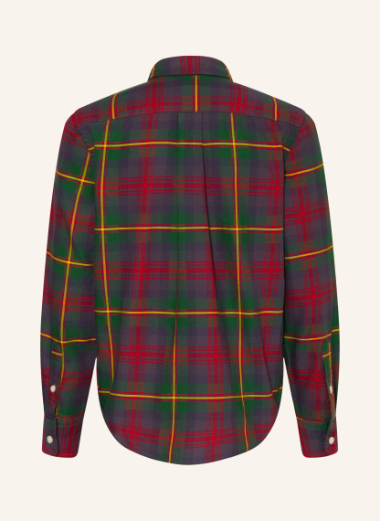 POLO RALPH LAUREN Oxfordhemd – ROT / LILA / GRÜN