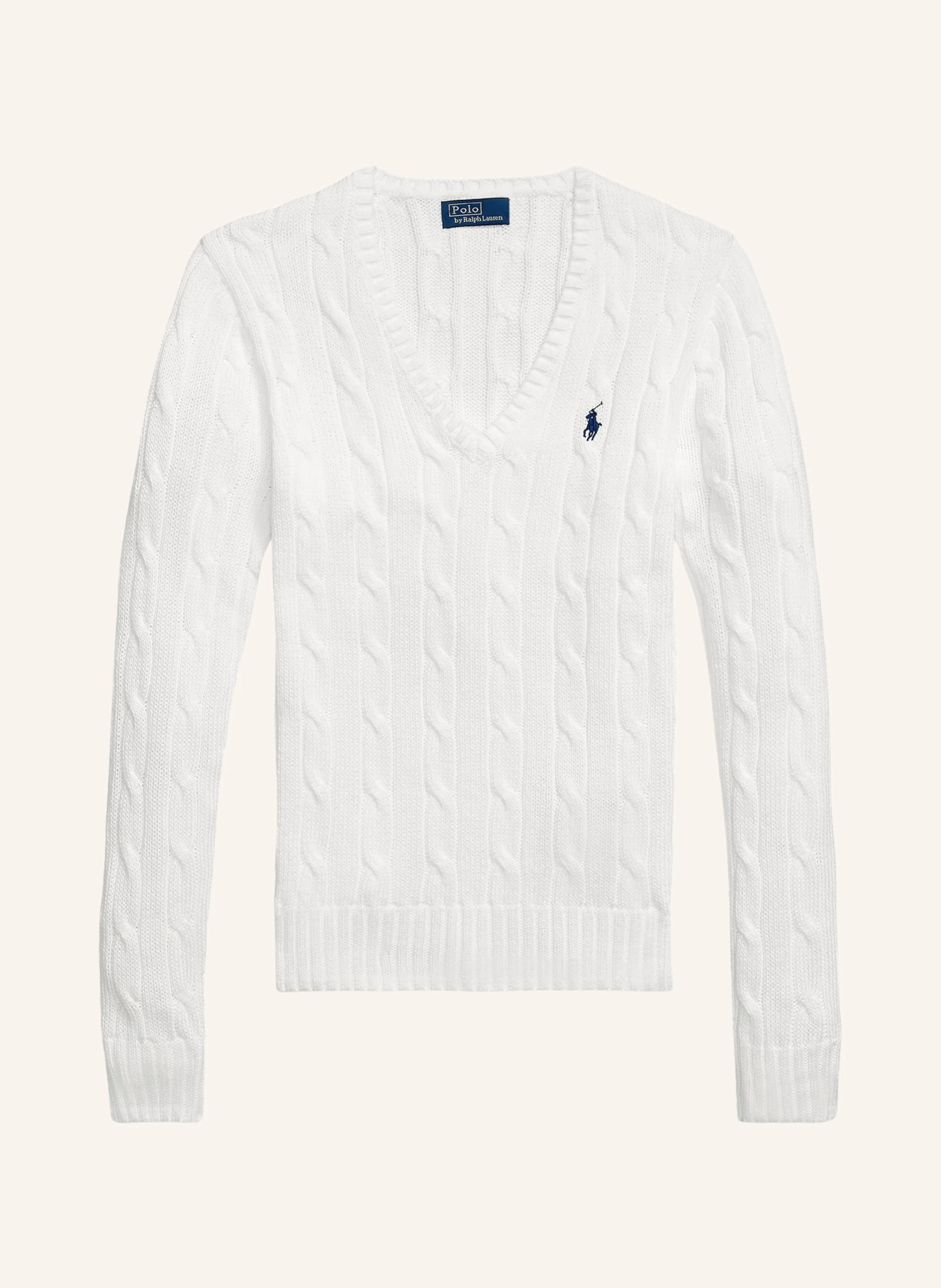 POLO RALPH LAUREN Pullover – WEISS