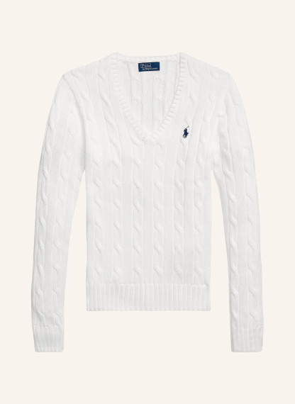 POLO RALPH LAUREN Pullover – WEISS