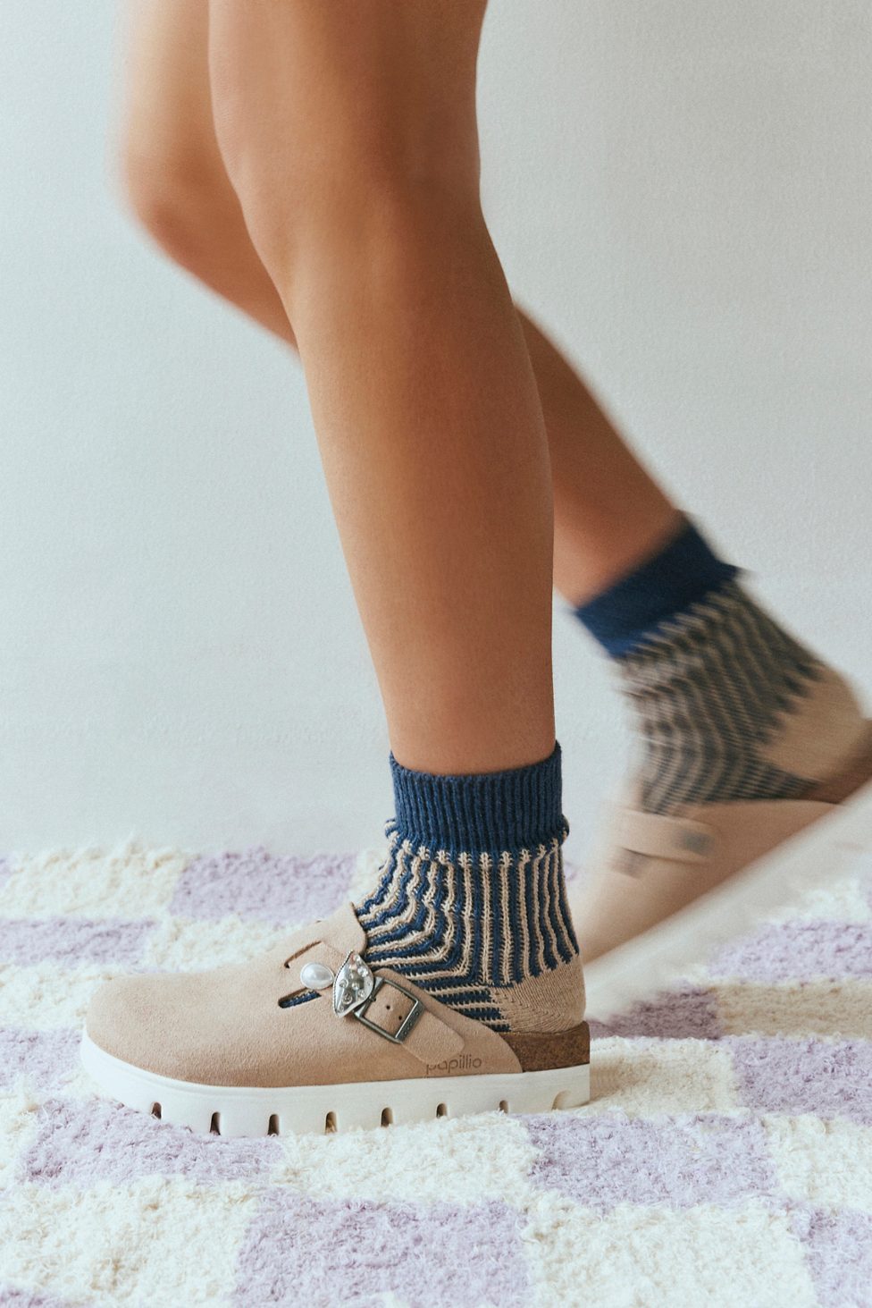 Birkenstock Women's Boston Chunky Suede Clogs - Warm Sand