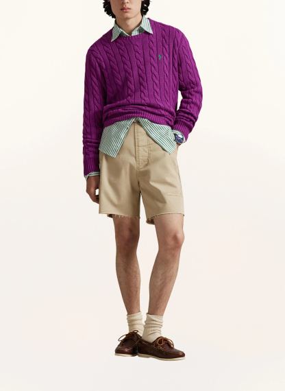 POLO RALPH LAUREN Pullover – DUNKELLILA