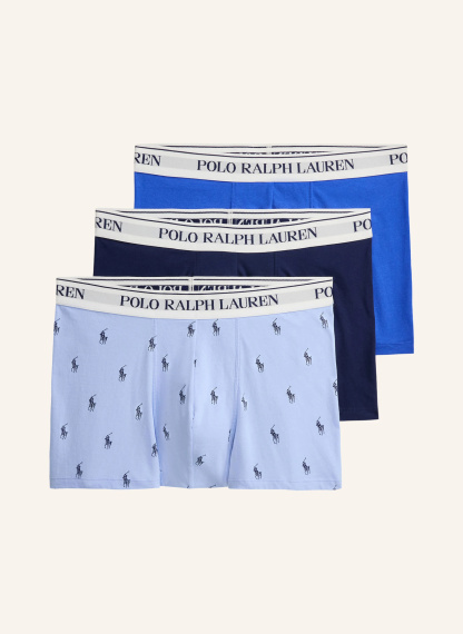 POLO RALPH LAUREN 3er-Pack Boxershorts – BLAU / HELLBLAU / DUNKELBLAU (1)