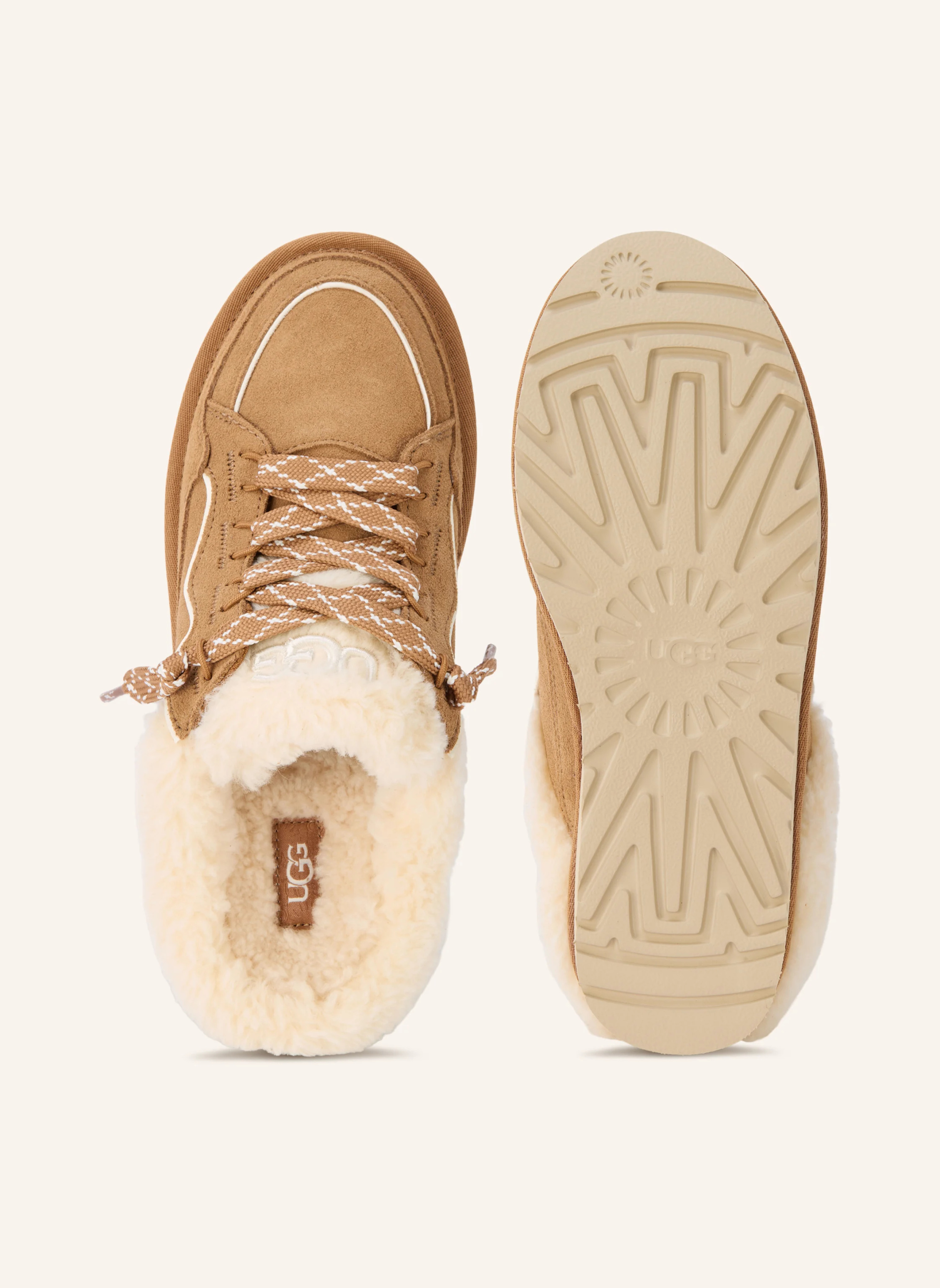 UGG Mules LOWMEL – HELLBRAUN / ECRU