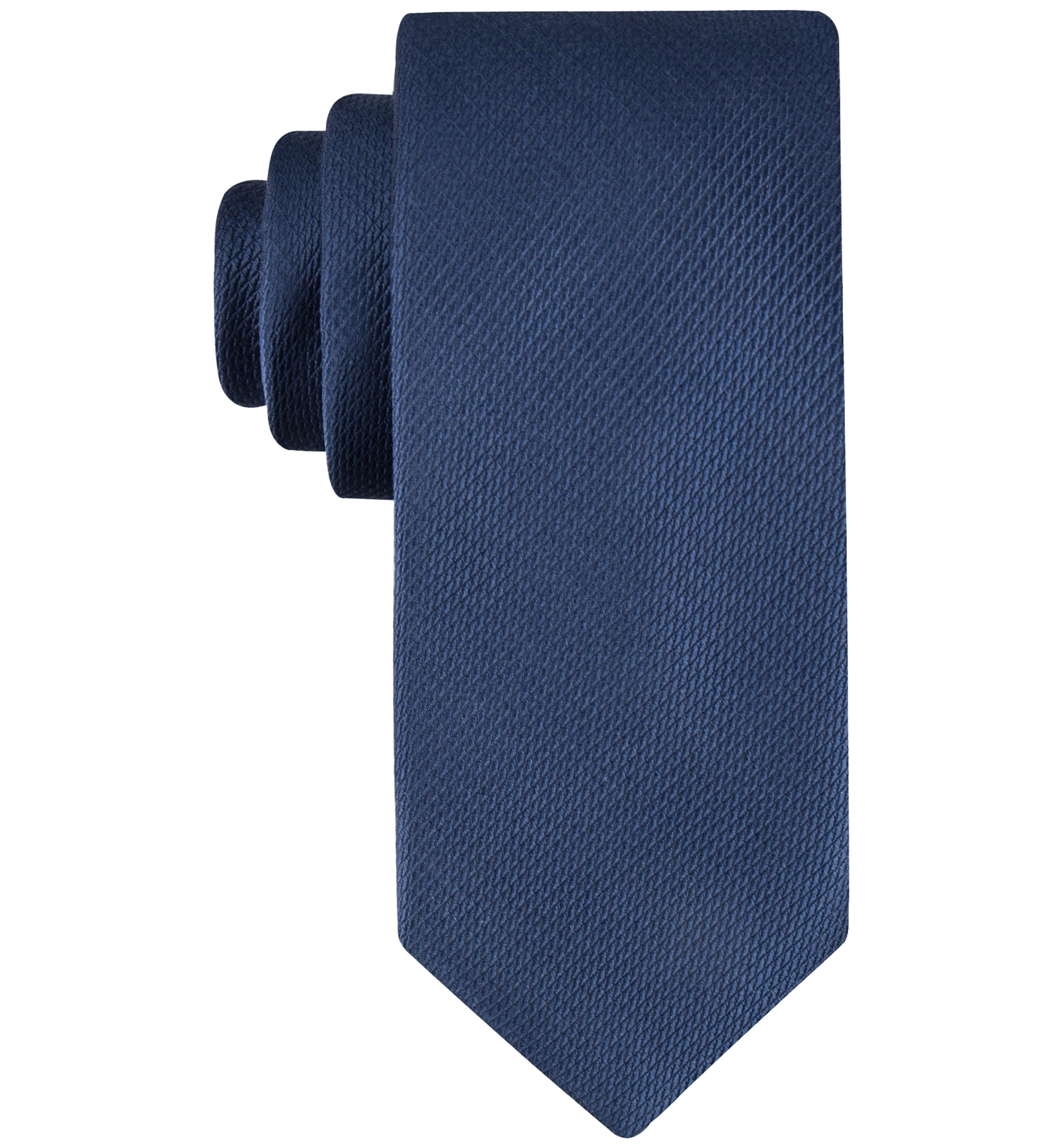 Tommy Hilfiger Men's Rope Solid Classic Tie - Navy