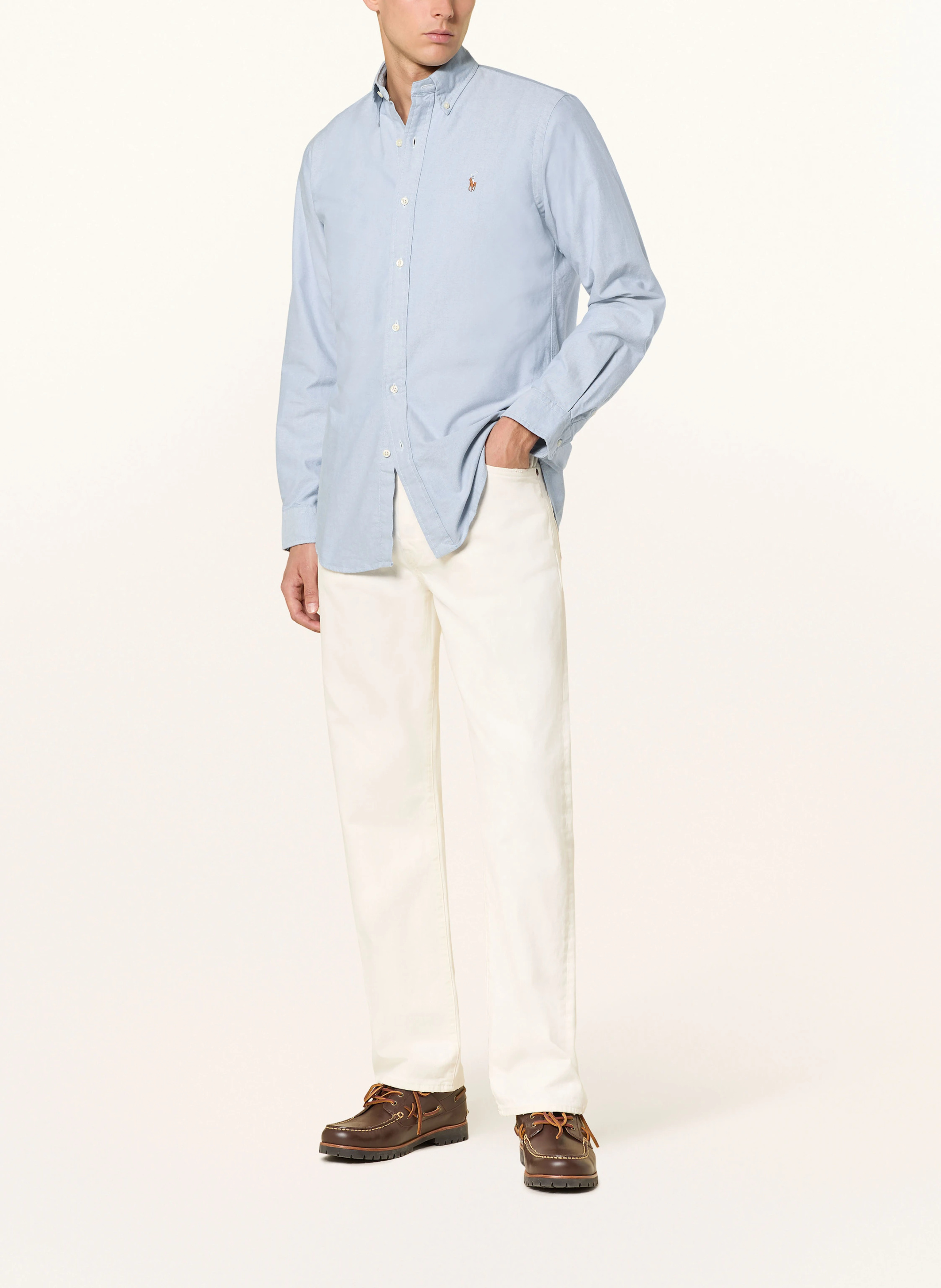 POLO RALPH LAUREN Hemd Custom Fit – HELLBLAU