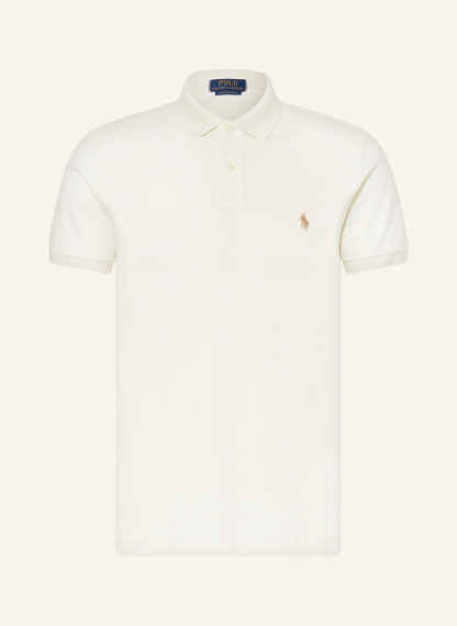 POLO RALPH LAUREN Piqué-Poloshirt Custom Slim Fit – CREME (2)