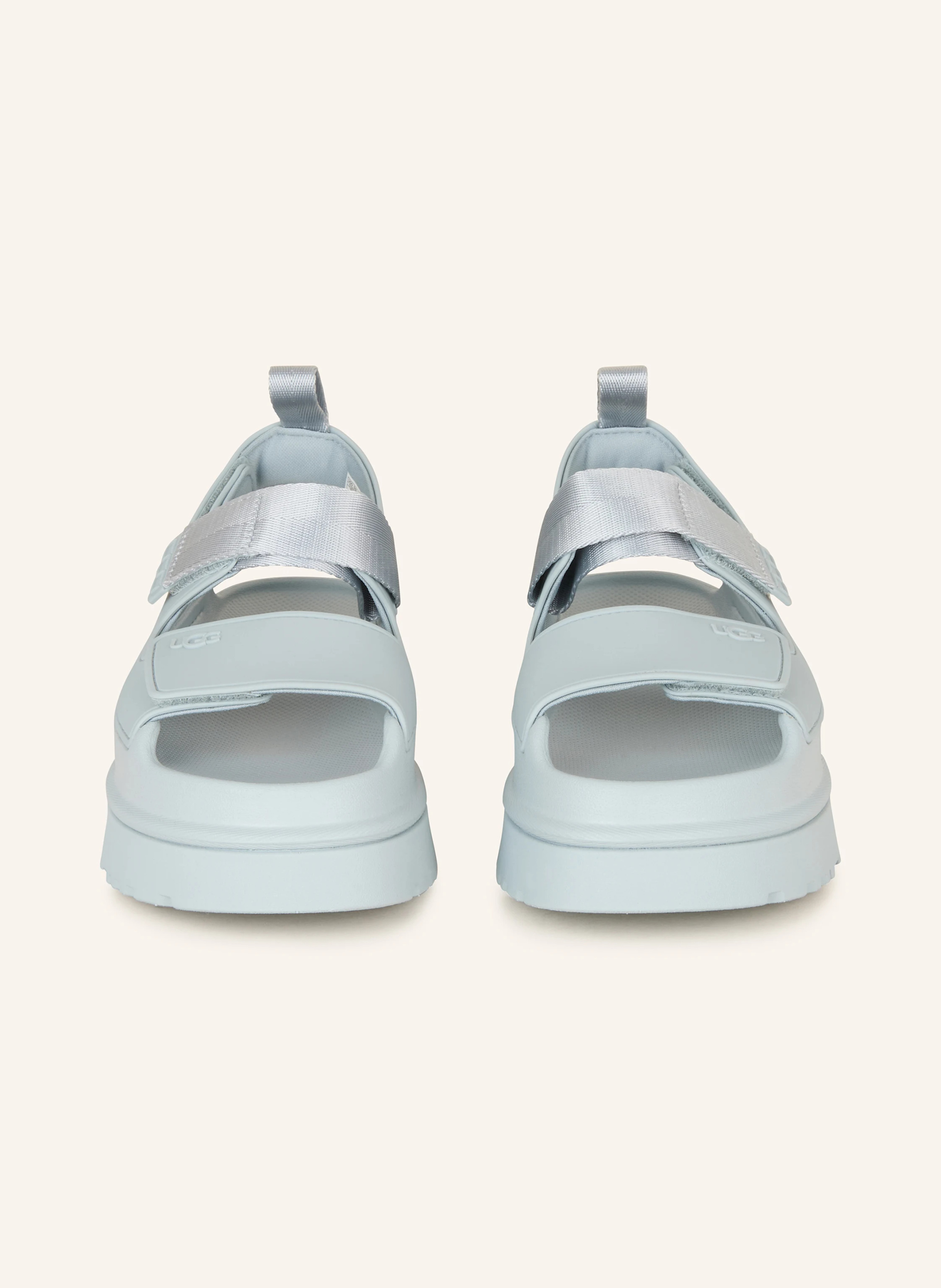 UGG Plateau-Sandalen GOLDENGLOW – HELLBLAU