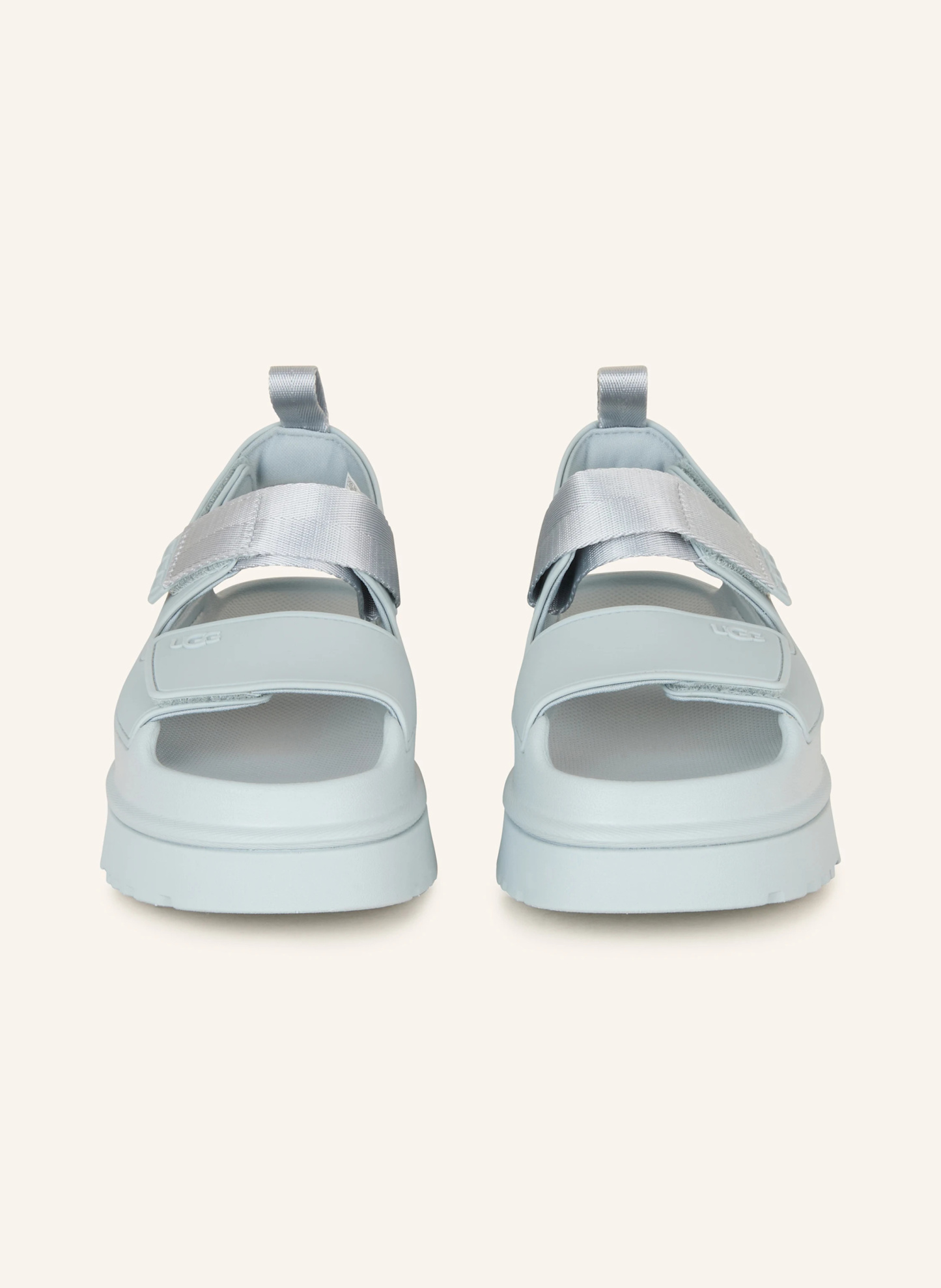 UGG Plateau-Sandalen GOLDENGLOW – HELLBLAU