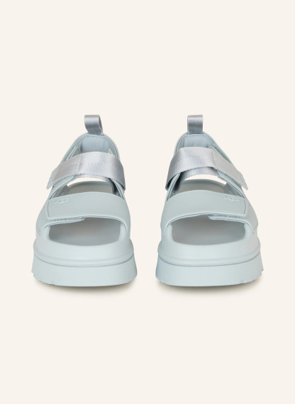 UGG Plateau-Sandalen GOLDENGLOW – HELLBLAU