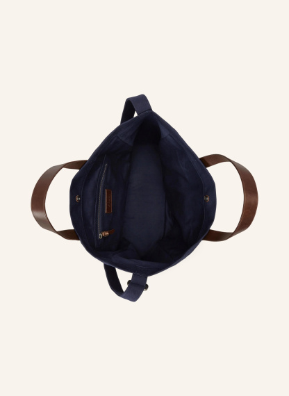POLO RALPH LAUREN Shopper – DUNKELBLAU / DUNKELBRAUN