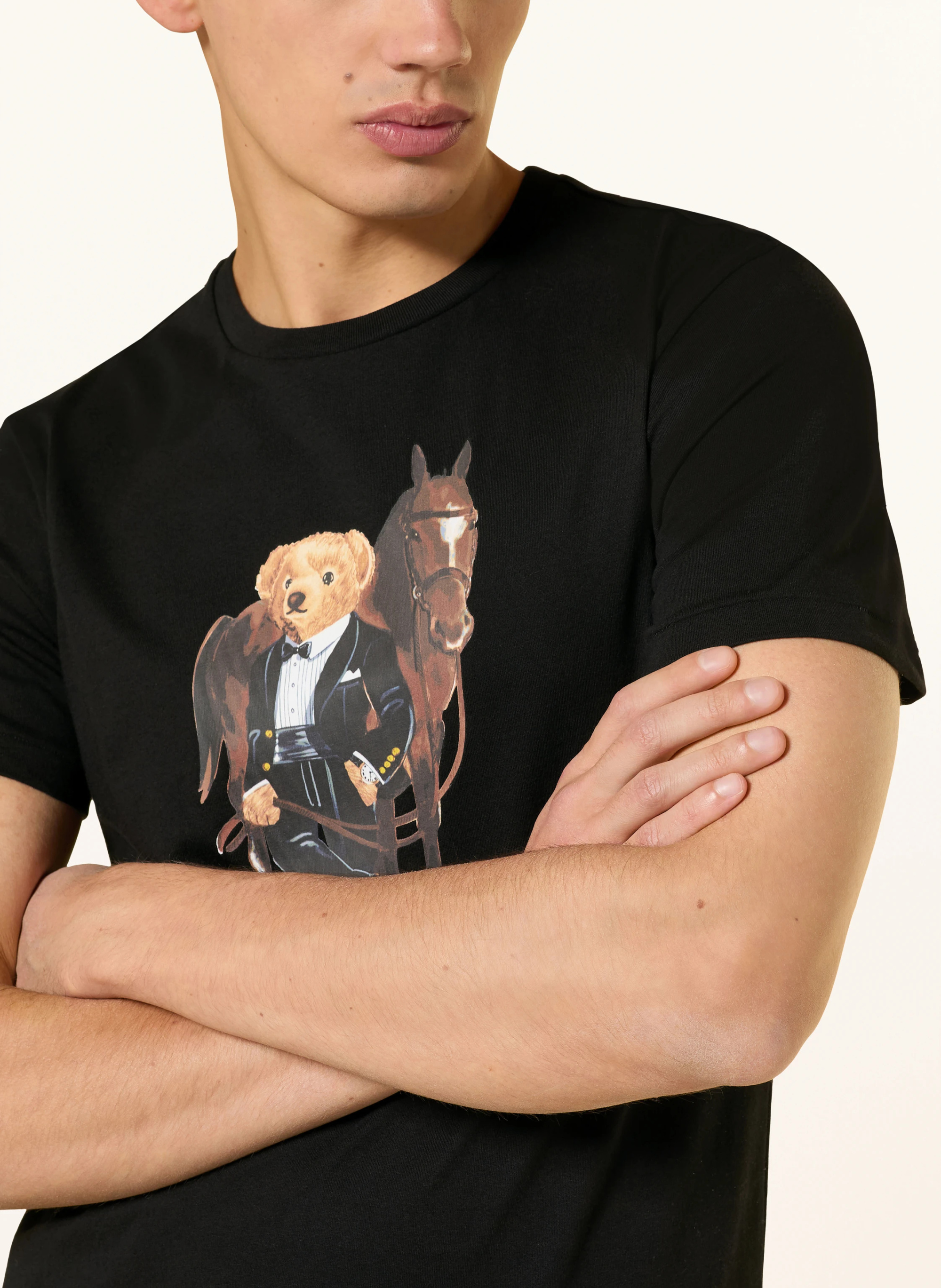POLO RALPH LAUREN T-Shirt – SCHWARZ