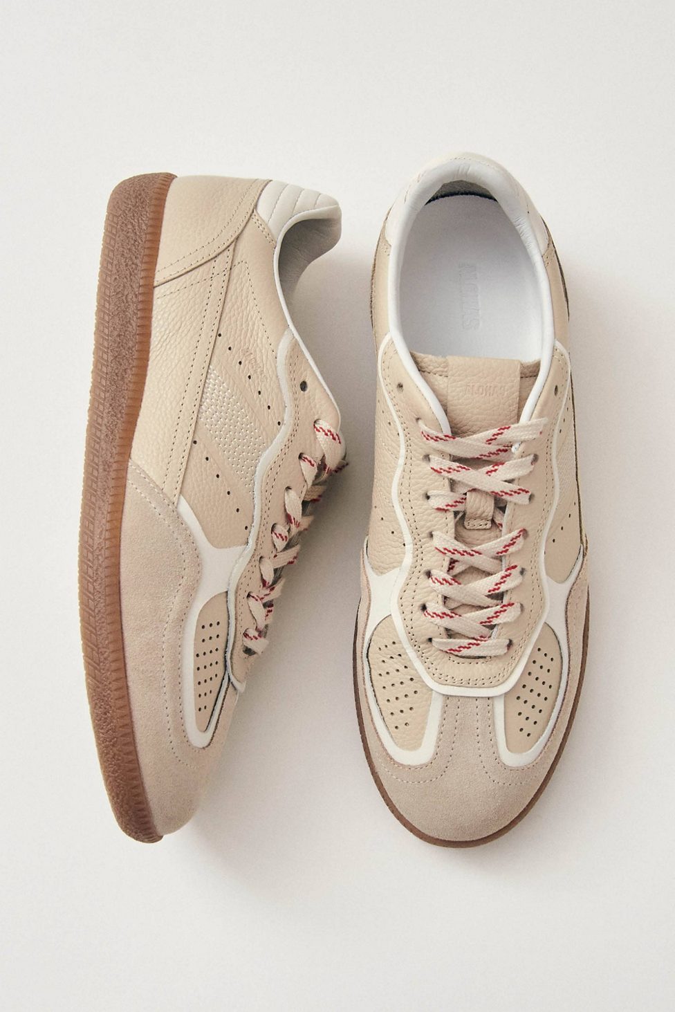 ALOHAS tb. 490 Leather Sneakers - Rife Grain Cream
