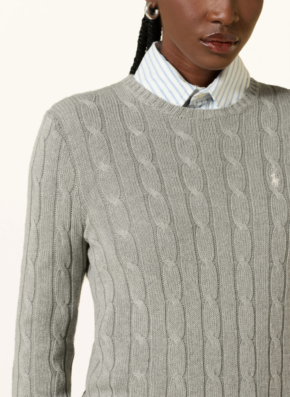 POLO RALPH LAUREN Pullover – GRAU
